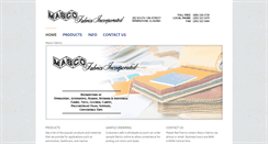 Desktop Screenshot of mascofabrics.com